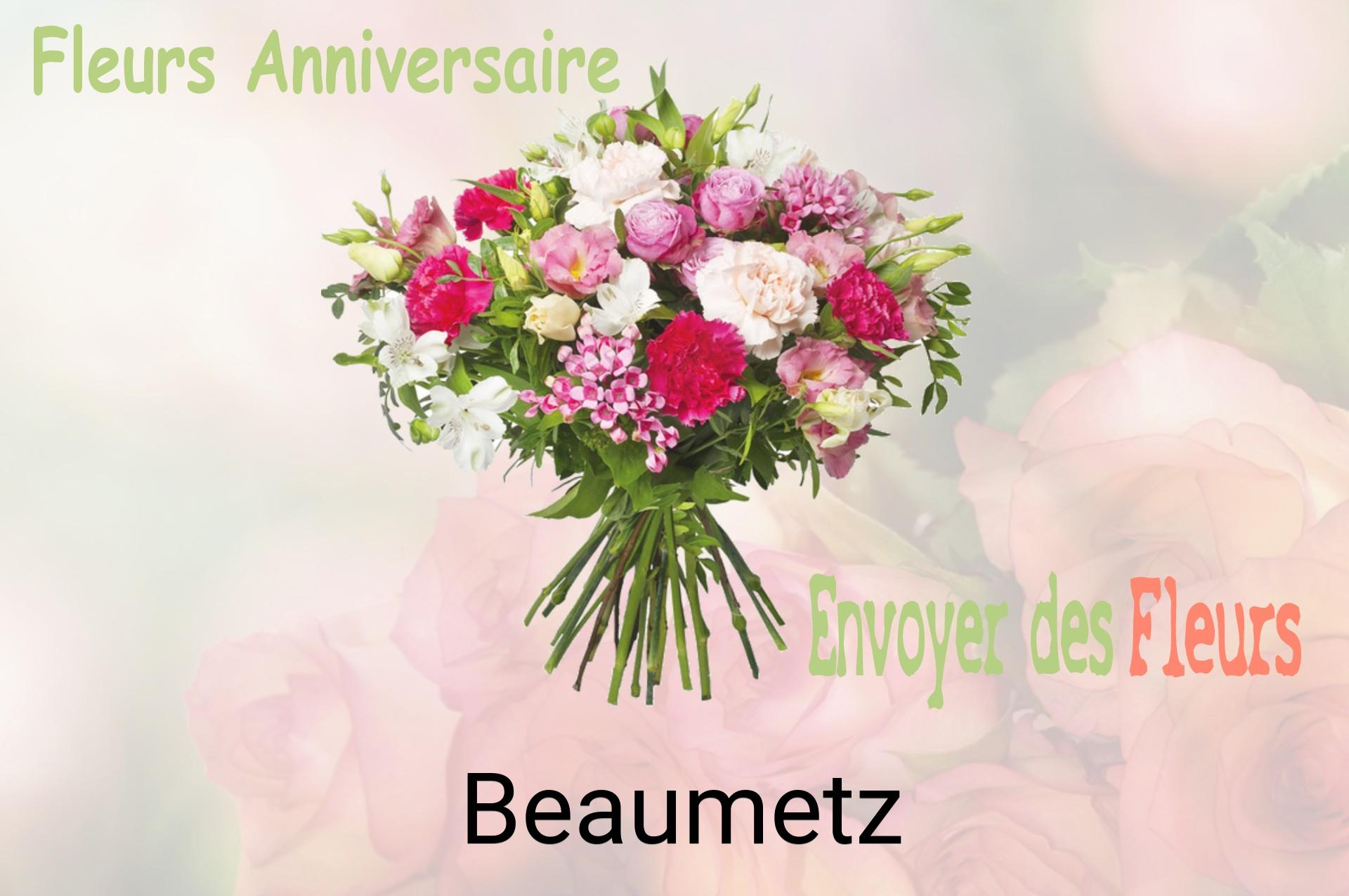 Bouquet de fleurs d’anniversaire livré à Beaumetz